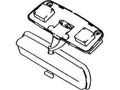 Toyota 87810-35020-B0 Mirror Assembly, Inner Rear View