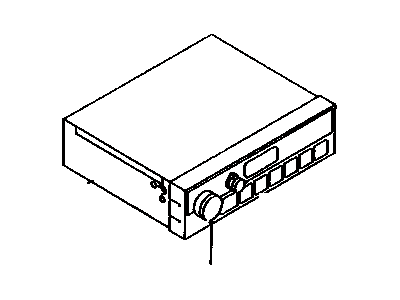 Toyota 86120-32350 Receiver Assembly, Radio