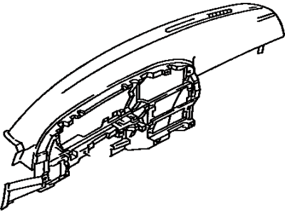 Toyota 55301-89120-03 Panel Sub-Assy, Instrument