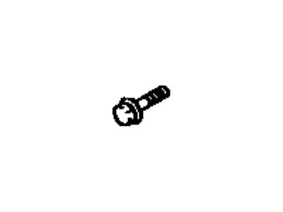 Toyota 91642-80825 Bolt, w/Washer