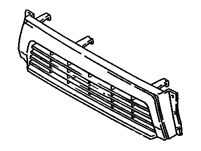 Toyota 53111-89135 Grille,  Radiator