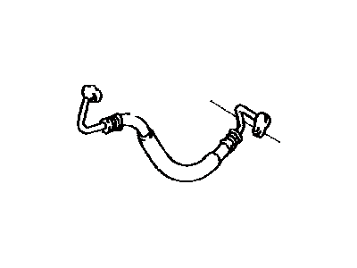 Toyota 88720-89135 Hose,  Cooler Refrigerant Discharge,  NO.1