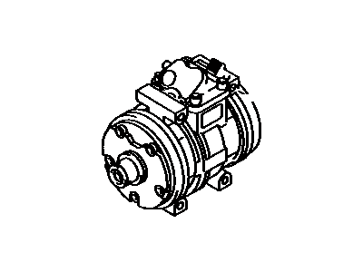 Toyota 88320-35300 Compressor Assy,  Cooler