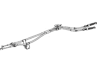 Toyota 33821-17100 Cable Transmission Control Shift (For Floor Shift)