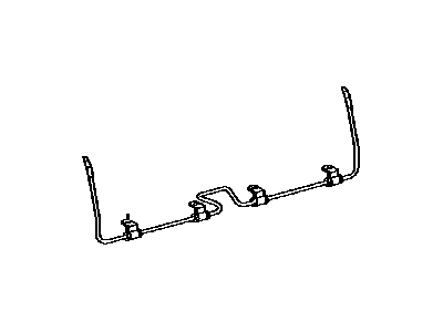 Toyota 68870-60051 Bar Assy,  Back Door Lower Torsion