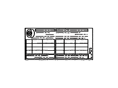 Toyota 42661-60451 Label,  Tire Pressure Information