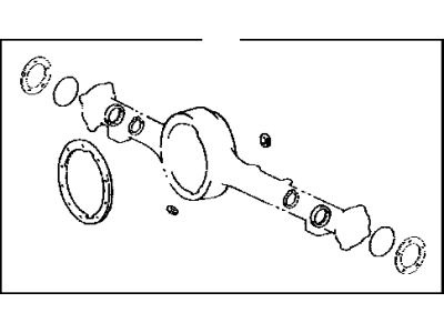 Toyota 04412-60450 Gasket Kit,  Rear Differential Carrier