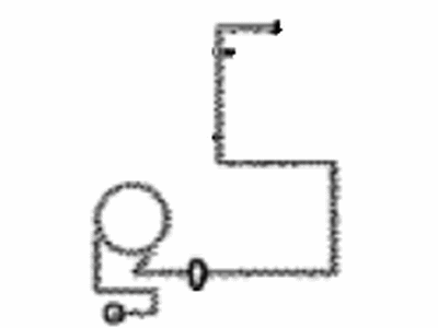 Toyota 47313-60442 Tube,  Front Brake,  NO.3