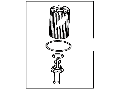 Toyota 04152-38020 Element Kit,  Oil Filter