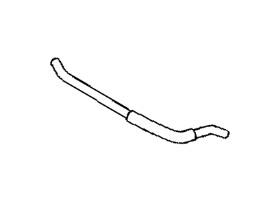 Toyota 23829-38010 Hose,  Fuel Vapor Feed