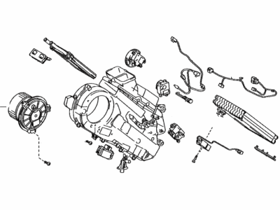 Toyota 87030-60220 Unit Assembly, Cooling, Rear