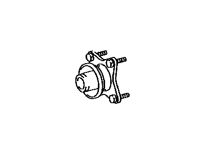 Toyota 33309-35080 Flange, Companion (For Transfer Output Shaft)