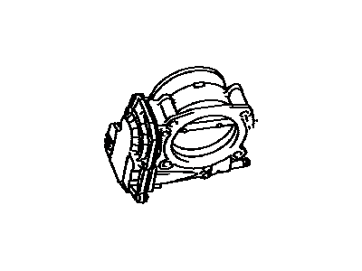 Toyota 22030-38020 Body Assy,  Throttle W/Throttle Position Sensor