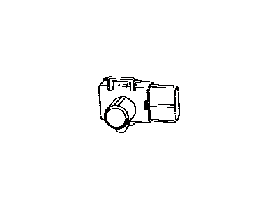 Toyota 89341-60051-C0 Sensor,  Ultrasonic,  Rear Center