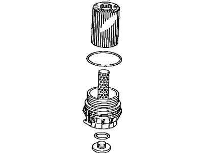 Toyota 15650-38010 Cap Assy,  Oil Filter W/Element