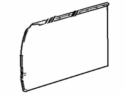 Toyota 67111-60430 Panel,  Front Door,  Outer RH