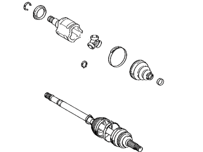 Toyota 42340-42050 Shaft Assy,  Rear Drive,  LH