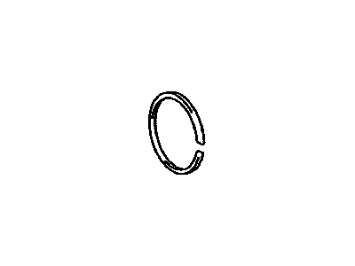 Toyota 90520-81001 Ring,  Shaft Snap (For Output Shaft Bearing)