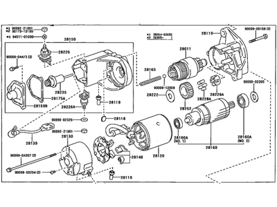 Toyota 28100-66040 Starter Assembly