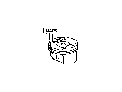 Scion tC Piston - 13211-36032-A0