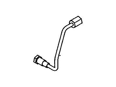 Toyota 23239-16010 Hose,  Fuel Pump