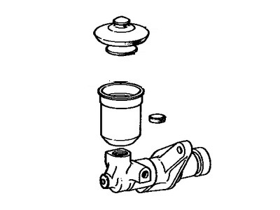 Toyota 31402-30030 Reservoir Sub-Assy,  Clutch Master Cylinder