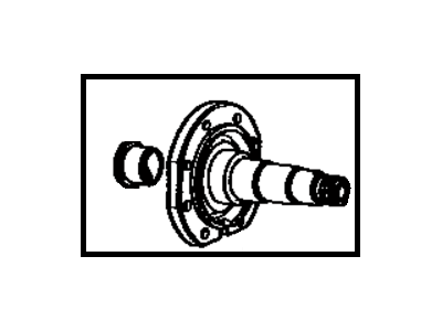 Toyota 43401-60012 Spindle Sub-Assembly, Steering Knuckle