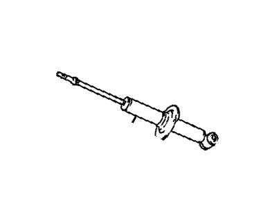 Toyota 48530-80283 Shock Absorber Assembly Rear Left