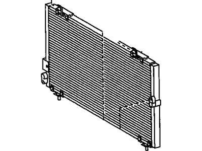 Toyota 88460-16370 Condenser Assy, Cooler