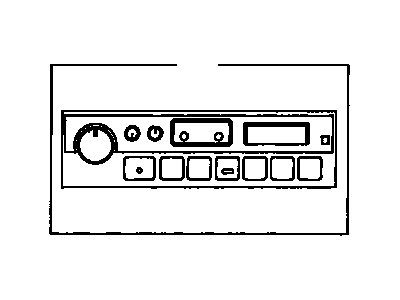 Toyota 86120-06010 Receiver Assembly, Radio