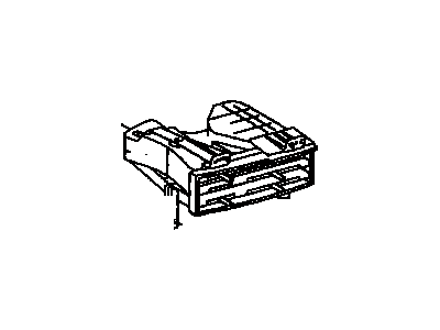 Toyota 55910-95D02 Control Assy, Heater Or Boost Ventilator