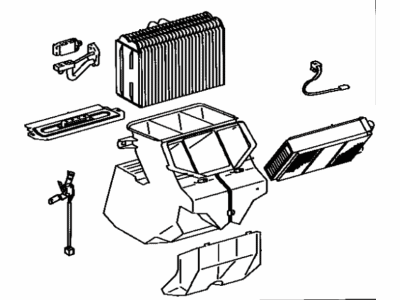 Toyota 87050-95D02 Radiator Assy, Air Conditioner