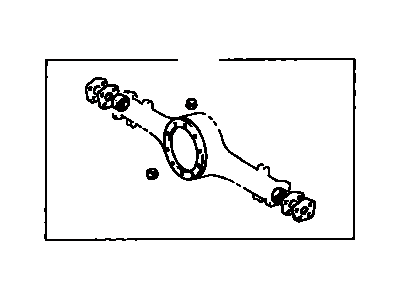 Toyota 04412-34030 Gasket Kit,  Rear Differential Carrier