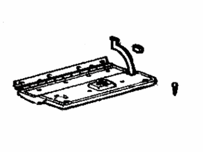 Toyota 55550-20040-05 Door Assembly, Glove Compartment Toyota 55550-20040-05 Door Assembly, Glove Compartment