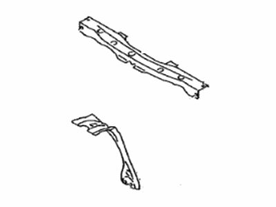 Toyota SU003-01365 Support Sub-Assy,  Radiator Grille,  Center