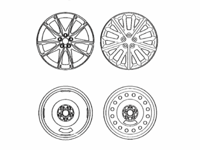 Toyota SU003-07366 Wheel, Disc