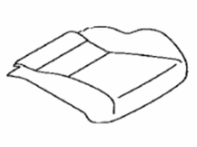 Toyota SU003-06536 Cover, Front Seat Cushion, Passenger Side(For Separate Type)