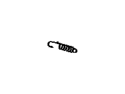 Toyota 90507-20016 Spring,  Tension(For Parking Brake Shoe Return,  Front)