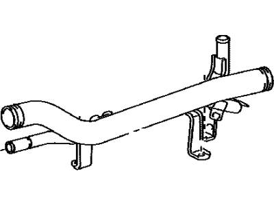 Toyota 16306-31011 Pipe,  Water Outlet,  NO.1