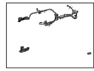 Toyota 82142-35B00 Wire,  Instrument Panel,  NO.2