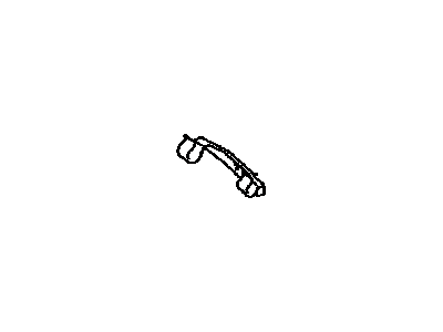 Toyota 46421-60060 Clamp,  NO.1(For Parking Brake Cable)