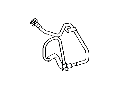 Toyota 23802-31110 Pipe Sub-Assy,  Fuel,  NO.2