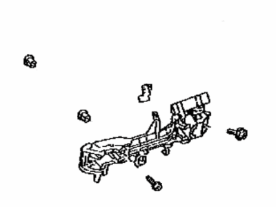 Toyota 69202-60020 Frame Sub-Assembly, Front D