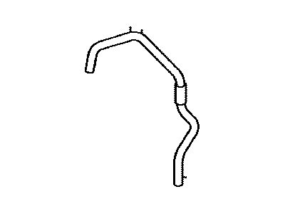 Toyota 16264-31110 Hose,  Water By-Pass,  NO.2