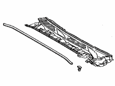 Toyota 55708-35111 Louver Sub-Assy,  Cowl Top Ventilator