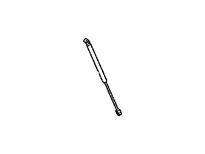 Toyota 53450-0C030 Hood Support Rod, Left