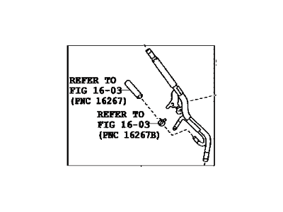 Toyota 12229-75050 Pipe,  Ventilation