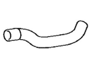 Toyota 16572-25060 Hose,  Radiator,  NO.2