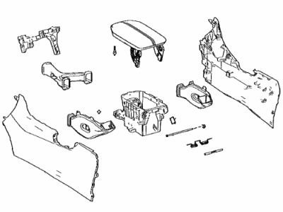 Toyota 58810-42030-C1 Box Assembly, Console