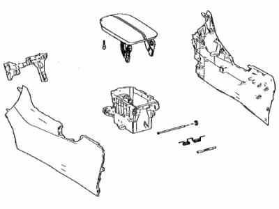 Toyota 58810-42030-C1 Box Assy,  Console